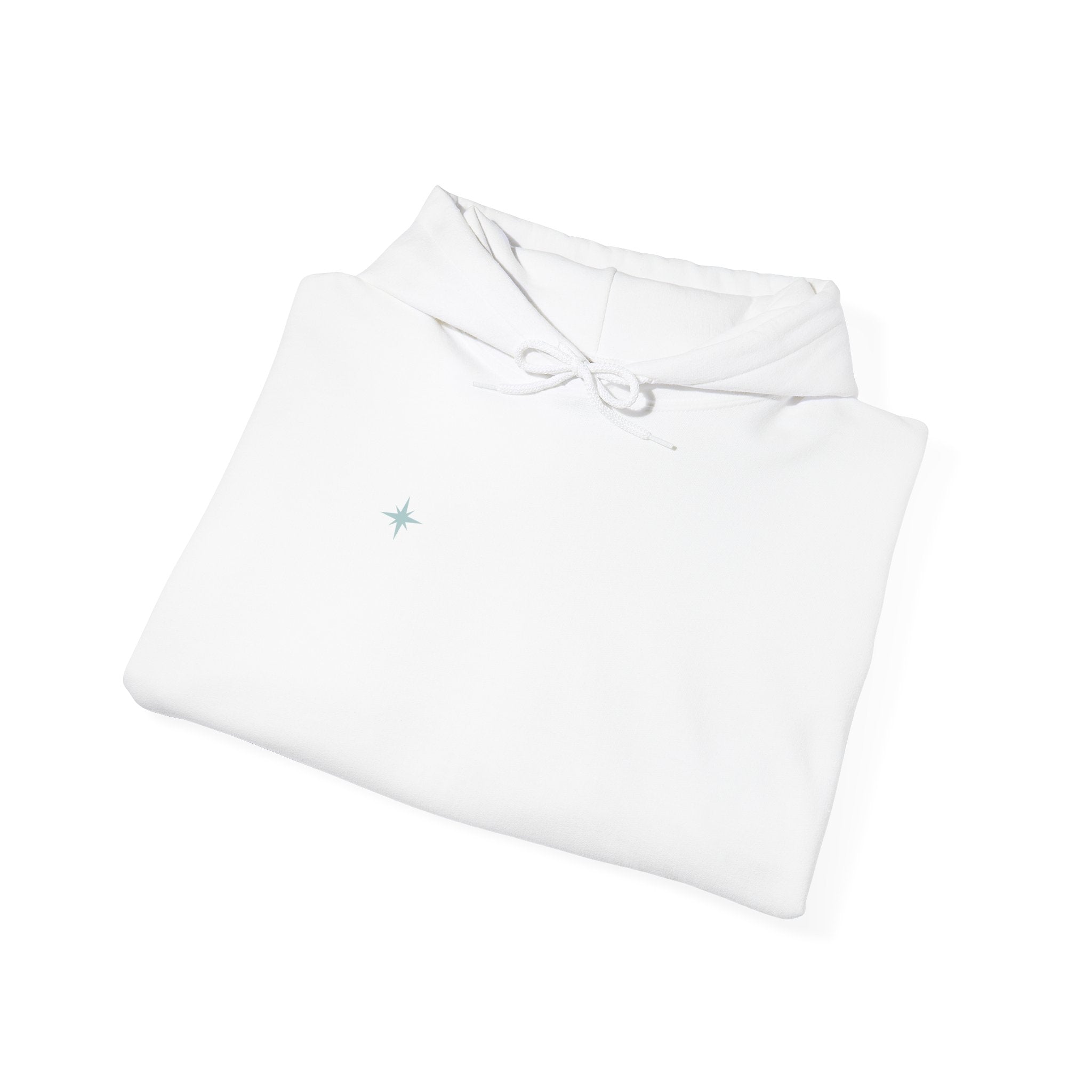 Hooded Sweatshirt Light - "MOUNTAIN PENGUIN"