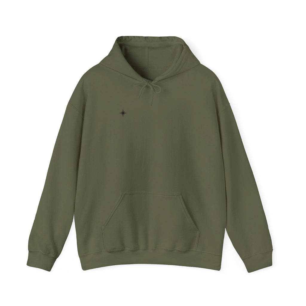 Hooded Sweatshirt - "MOUNTAIN PENGUIN"