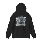 Hooded Sweatshirt - "MOUNTAIN PENGUIN"