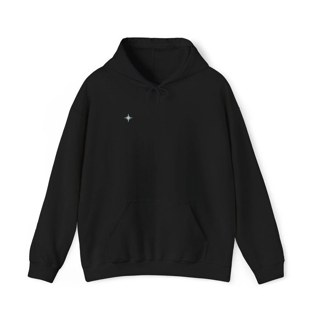 Hooded Sweatshirt Light - "MOUNTAIN PENGUIN"